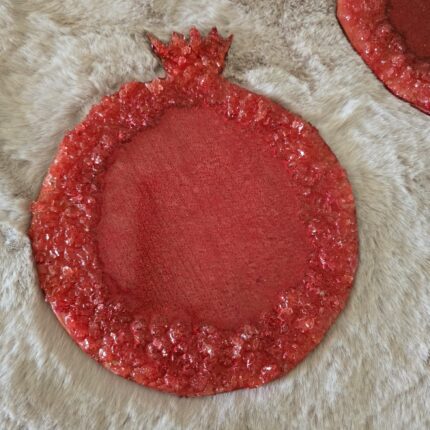 Pomegranete- shaped plate
