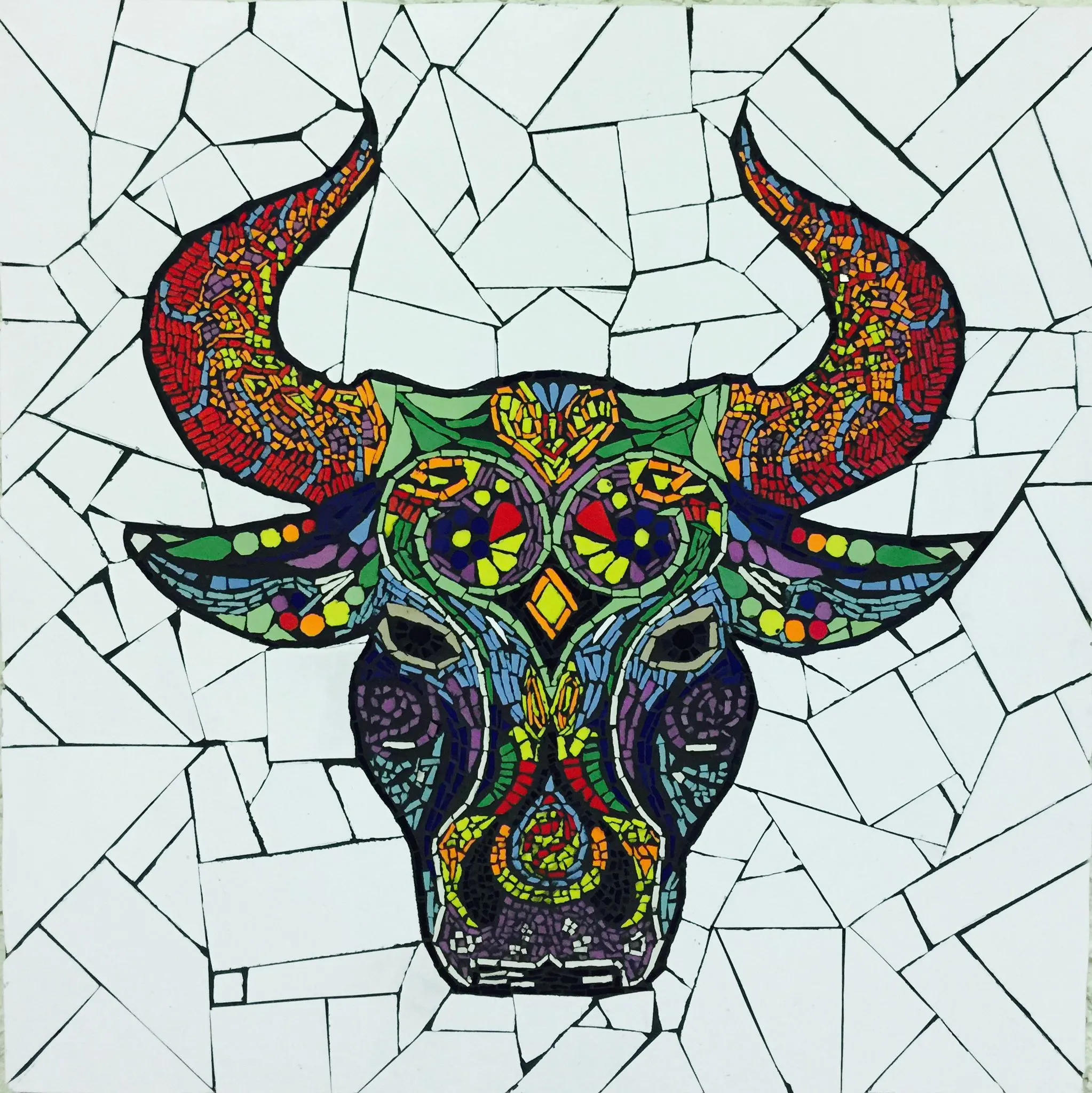 Colorful Cow